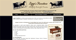 Desktop Screenshot of lappsamishfurniture.com